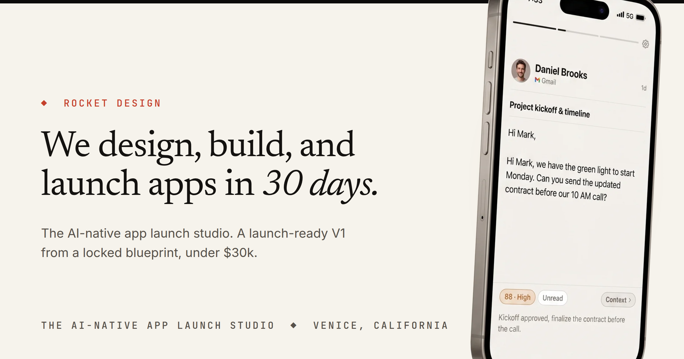 Rocket Design - The AI Launch Agency